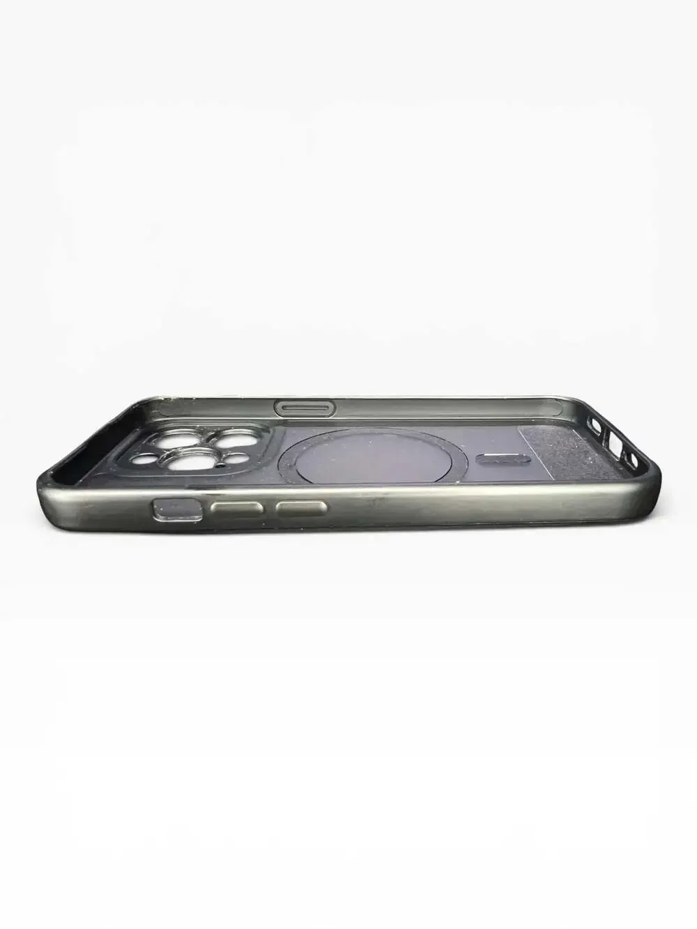 Magnetic Translucent Matte Case for iPhone 13 Pro with Invisible Kickstand